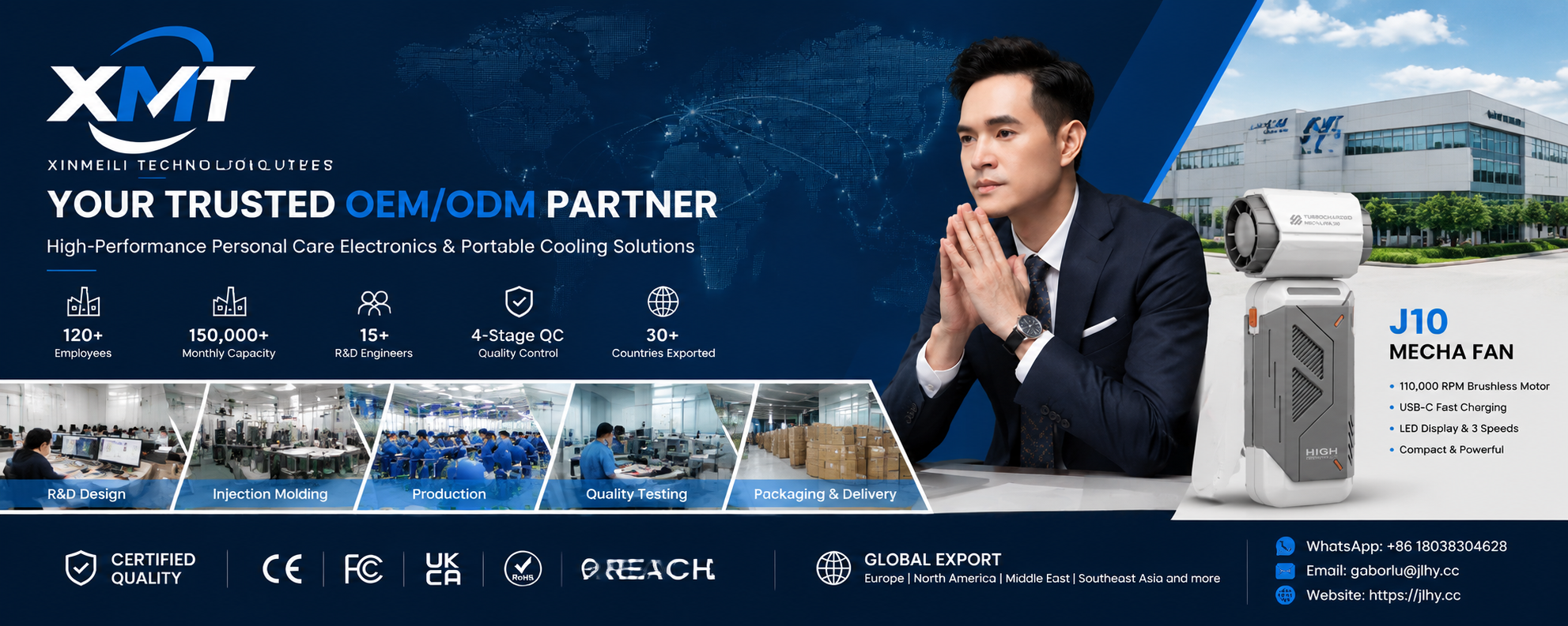 XMT Global — Your Trusted OEM/ODM Partner