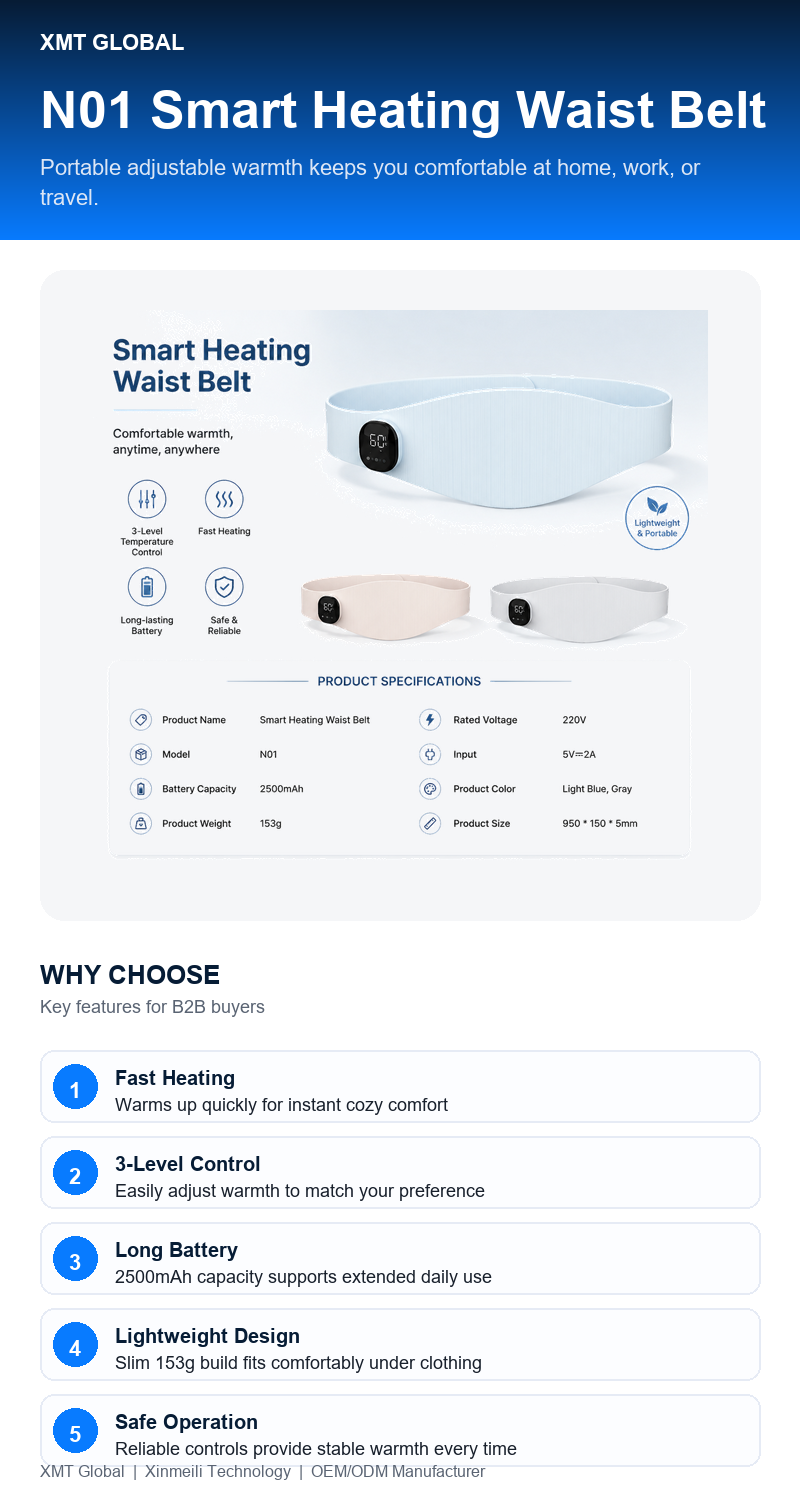 N01 Smart Heating Waist Belt